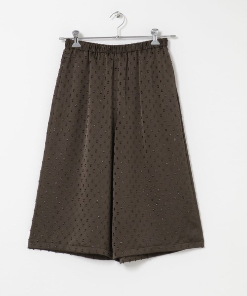 URBAN RESEARCH DOORS(アーバンリサーチドアーズ)の「mizuiro-ind SATIN JQ CULOTTE PANTS(その他パンツ・レディース・BLACK/BROWN・One)」の6枚目の写真