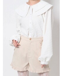 merry jenny | Wカラーflowerブラウス(シャツ/ブラウス)