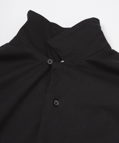 かぐれ（カグレ）の「『2サイズ展開』オープンカラーカットワンピース（ワンピース・レディース・BLACK・0/1）」の16枚目の写真