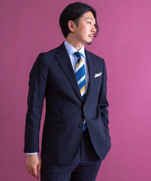 URBAN RESEARCH DOORS(アーバンリサーチドアーズ)の「LIFE STYLE TAILOR ウォッシャブルストレッチジャケット(その他アウター・メンズ・NAVY/GRAY・44/46/48/50)」の18枚目の写真