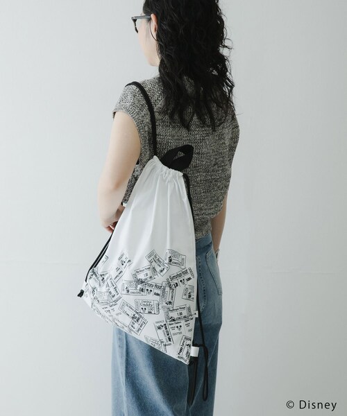 URBAN RESEARCH(アーバンリサーチ)の「別注/Disney/2WAYナップサック(バックパック/リュック・レディース・WHITE/RED・-)」の6枚目の写真