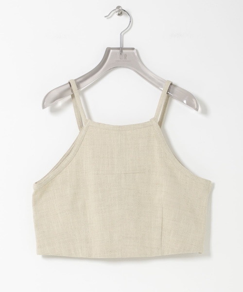 URBAN RESEARCH（アーバンリサーチ）の「new basic　SLAB NEP CAMI BUSTIER（その他トップス・レディース・BEIGE/GRAY・38/40）」の2枚目の写真