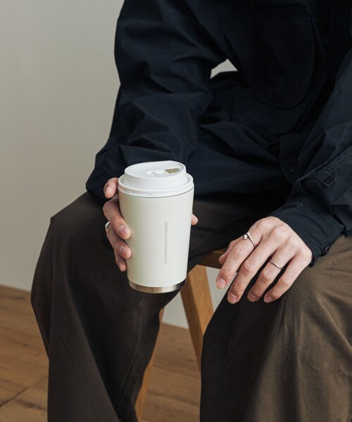 URBAN RESEARCH DOORS（アーバンリサーチドアーズ）の「DOORS LIVING PRODUCTS　キープタンブラー（キッチンツール・メンズ・アイボリー/グレー・-）」の4枚目の写真