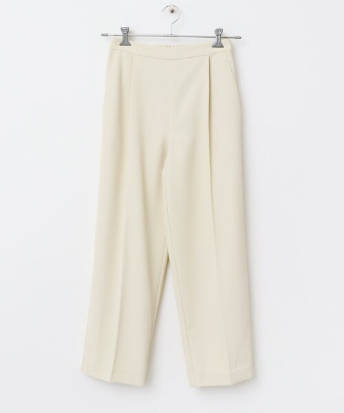 URBAN RESEARCH ROSSO（アーバンリサーチロッソ）の「『WEB/一部店舗限定』『撥水』センタープレスイージーパンツ（その他パンツ・レディース・ecru/black・36/38）」の12枚目の写真