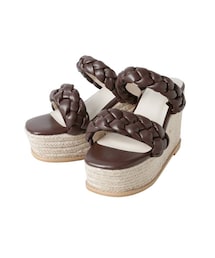 MERCURYDUO | 編み込みジュートサンダル(サンダル)