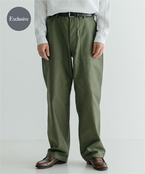 URBAN RESEARCH（アーバンリサーチ）の「『別注』CIOTA×URBAN RESEARCH　Baker Pants(Wide Tapered)（チノパンツ・メンズ・Dark Olive・4/5/6）」の16枚目の写真