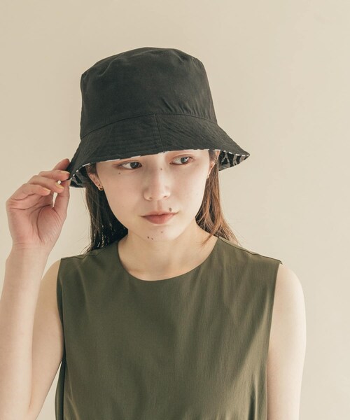 SMELLY（スメリー）の「リバーシブルプリントハット（ハット・レディース・IVO/BLK・-）」の14枚目の写真