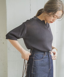 ITEMS URBANRESEARCH | ポロニットTシャツ(ポロシャツ)