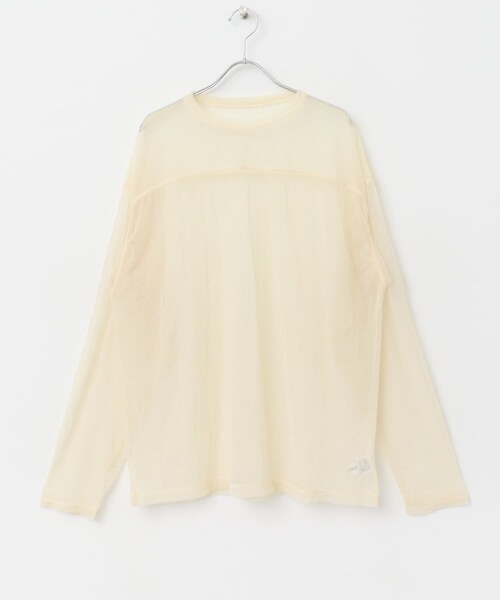 URBAN RESEARCH ROSSO（アーバンリサーチロッソ）の「provoke　シアーフットボールTシャツ（Tシャツ/カットソー・レディース・lightbeige/white/black・FREE）」の17枚目の写真