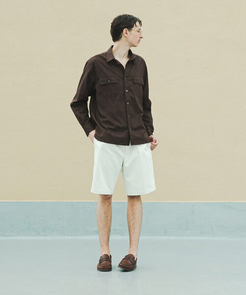 URBAN RESEARCH(アーバンリサーチ)の「『別注』BROOKS BROTHERS×URBAN RESEARCH SAFARI SHIRTS LONG-SLEEVE(シャツ/ブラウス・メンズ・BLACK/D.BRN・M/L/XL)」の17枚目の写真