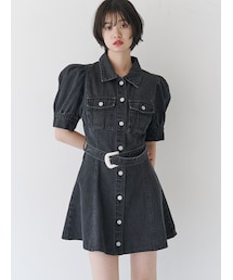jouetie | ウエスタンデニムミニワンピース(ワンピース)
