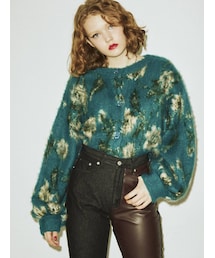 jouetie | パターンモヘアライク2WAYカーデ(カーディガン/ボレロ)