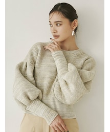 MURUA | クロップドボリュームニット(ニット/セーター)