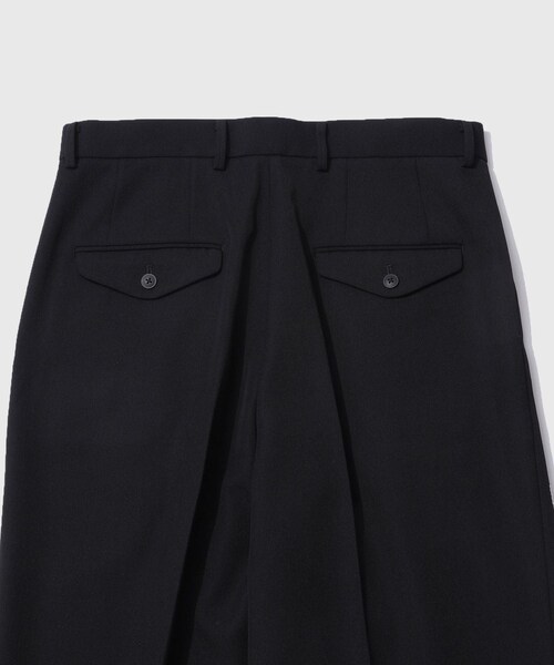 【ATON/エイトン】BACK SATIN STANDARD PANTS