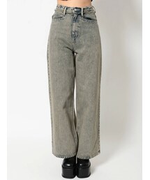 EMODA | ベルトフリンジジャストウエストジーンズ(デニムパンツ)