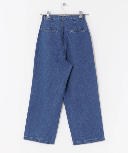 ITEMS URBANRESEARCH(アイテムズ アーバンリサーチ)の「ウエストタックデニムパンツ(デニムパンツ・レディース・BLU/IDG・S/M)」の14枚目の写真