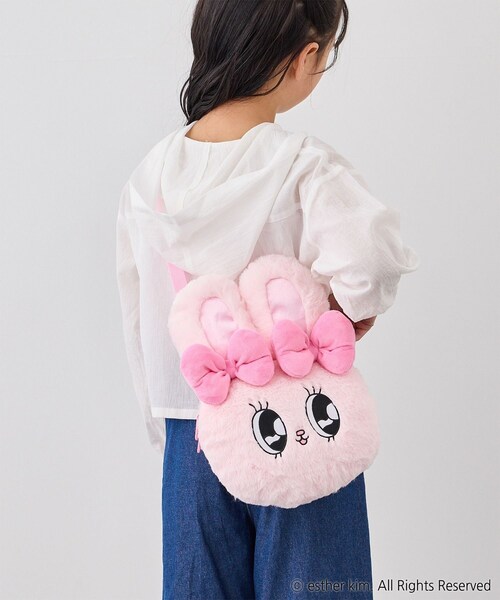ROPE' PICNIC（ロペピクニック）の「【Esther Bunny/エスターバニー】【WEB限定】フェイスショルダーバッグ リボンバニー（ショルダーバッグ・レディース・ピンク・F）」の16枚目の写真