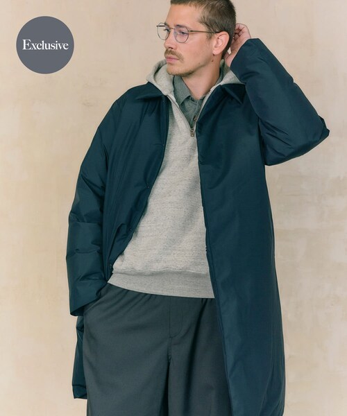 URBAN RESEARCH ROSSO(アーバンリサーチロッソ)の「『別注』+phenix WINDSTOPPER by GORE-TEX LABSスタンドダウンコート(その他アウター・メンズ・BLACK/NAVY/BROWN・M/L/XL)」の4枚目の写真