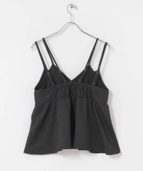 SENSE OF PLACE by URBAN RESEARCH（センスオブプレイスバイアーバンリサーチ）の「レイヤードデザインビスチェ（その他トップス・レディース・BLACK/BROWN・One）」の12枚目の写真