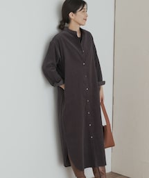 URBAN RESEARCH DOORS | 『WEB/一部店舗限定カラー』『UR TECH』コーデュロイシャツワンピース(ワンピース)