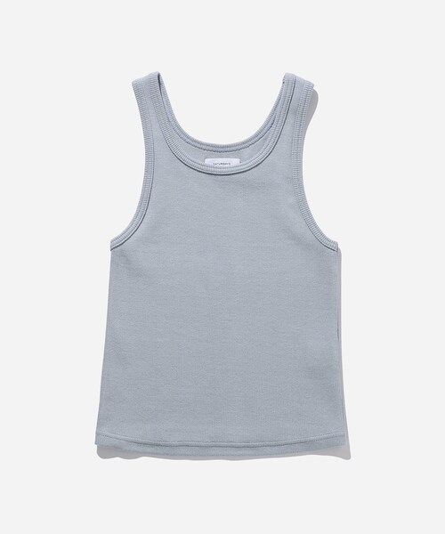 Saturdays NYC(サタデーズ ニューヨークシティ )の「Erica Knit Tank(タンクトップ・レディース・オフホワイト/サックス・L)」の3枚目の写真