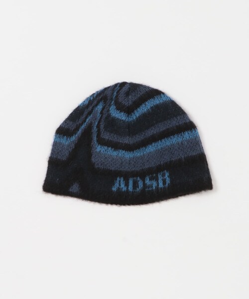 URBAN RESEARCH（アーバンリサーチ）の「Andersson Bell　UNISEX PAINT BEANIE（ニットキャップ/ビーニー・メンズ・BLUE NAVY/GREEN KH・FREE）」の2枚目の写真