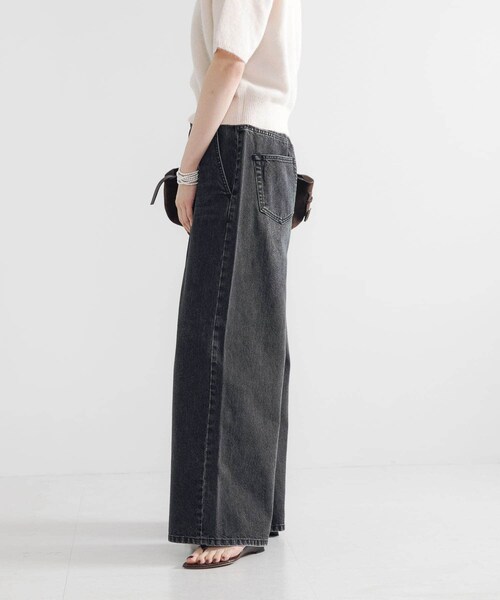 URBAN RESEARCH（アーバンリサーチ）の「デニムイージーワイドパンツ（デニムパンツ・レディース・BLUE/BLACK・36/38/40）」の18枚目の写真