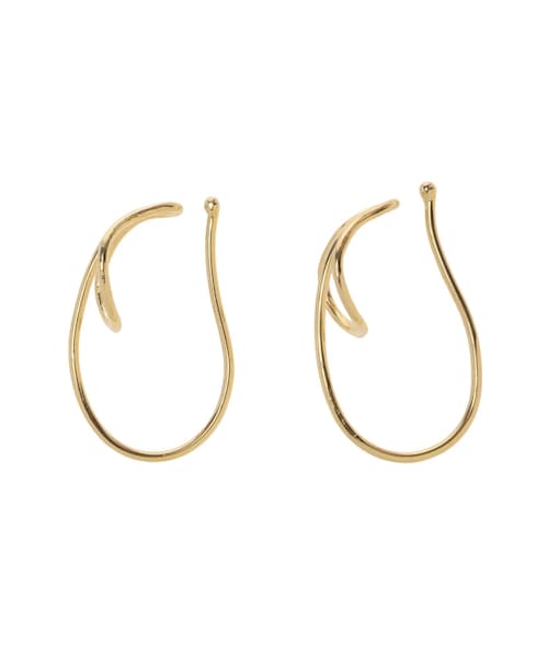 ELENDEEK(エレンディーク)の「CIRCLE EAR CUFF(イヤーカフ・レディース・シルバー/ゴールド・F)」の2枚目の写真