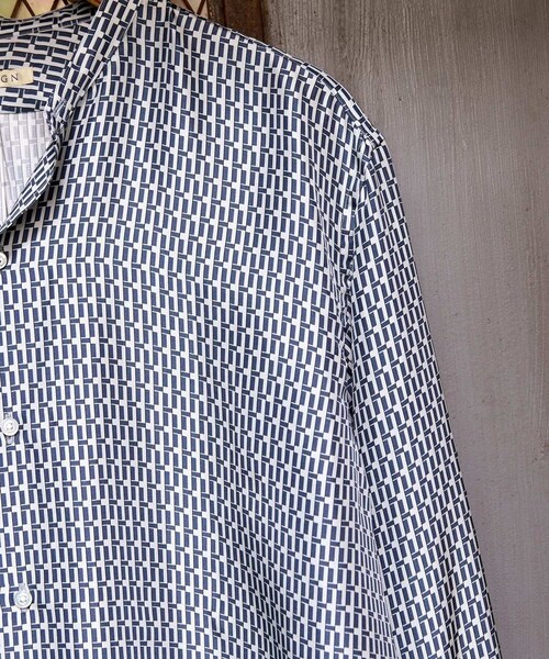 HEUGN/ユーゲン】Morris PRINT 25S/S HEUGN MORRIS PRINT Morris