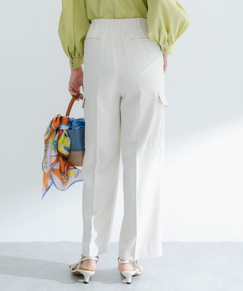 URBAN RESEARCH ROSSO（アーバンリサーチロッソ）の「センタープレスカーゴパンツ（その他パンツ・レディース・IVORY/KHAKI・FREE）」の8枚目の写真