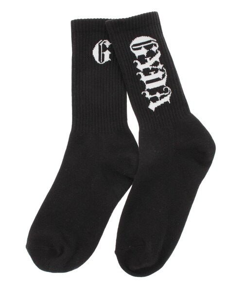 GYDA（ジェイダ）の「TWO FACE GYDA SOX（ソックス/靴下・レディース・オフホワイト/ブラック/ピンク・F）」の3枚目の写真