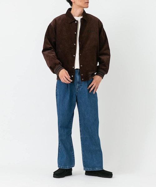 URBAN RESEARCH Sonny Label（アーバンリサーチサニーレーベル）の「『別注』GEM SPORTSWEAR×Sonny Label　コーデュロイパデッドブルゾン（ブルゾン・メンズ・ダークブラウン/ネイビー・M/L）」の10枚目の写真