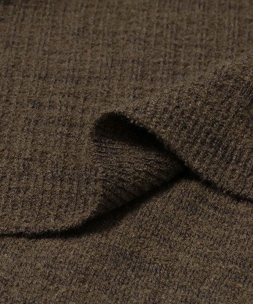 URBAN RESEARCH(アーバンリサーチ)の「crepuscule Crepe Knit Shirt(シャツ/ブラウス・メンズ・BROWN/BLACK・1/2)」の13枚目の写真