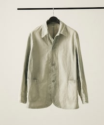 A PRESSE　Indigo Pin Check Coverall