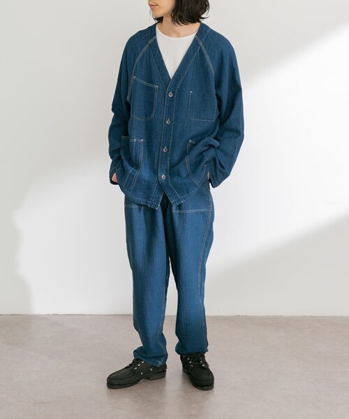 URBAN RESEARCH Sonny Label（アーバンリサーチサニーレーベル）の「WHEIR　イージーファティーグパンツ（デニムパンツ・メンズ・WA/NB・M/L）」の22枚目の写真