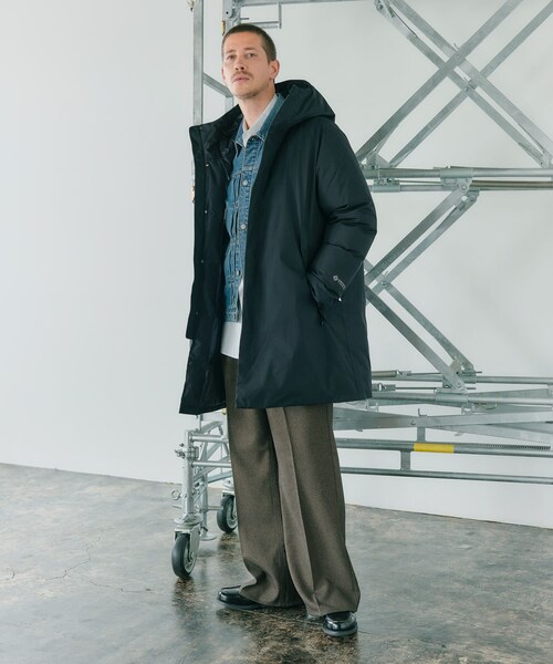 URBAN RESEARCH ROSSO(アーバンリサーチロッソ)の「『別注』+phenix WINDSTOPPER by GORE-TEX LABS ダウンコート(その他アウター・メンズ・BLACK/NAVY/BROWN・S/M/L/XL)」の6枚目の写真