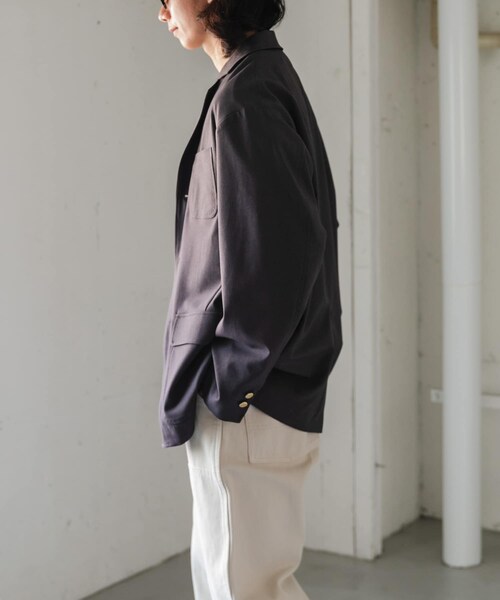 URBAN RESEARCH DOORS(アーバンリサーチドアーズ)の「FORK&SPOON TRテーラードジャケット(テーラードジャケット・メンズ・CHARCOAL/NAVY・4/5)」の14枚目の写真