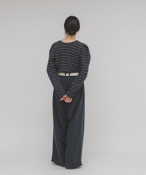 KBF（ケイビーエフ）の「2WAYタックショルダーカーディガン（カーディガン/ボレロ・レディース・GRAY/BORDEAUX/NAVY・one）」の18枚目の写真