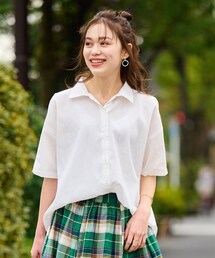 nissen | 大きいサイズゆるシルエットシャツ(シャツ/ブラウス)