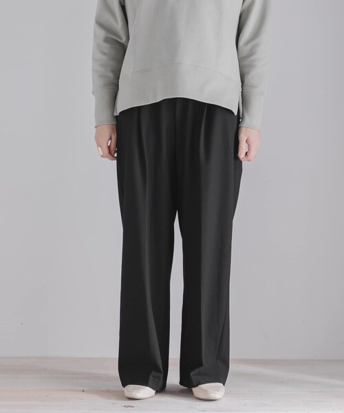 SENSE OF PLACE by URBAN RESEARCH(センスオブプレイスバイアーバンリサーチ)の「CARREMANワイドパンツ(その他パンツ・レディース・BEIGE/BLACK/L.GRAY/BEG×BRN・XS/S/M/L)」の11枚目の写真