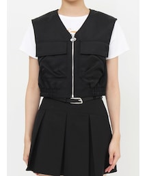 EMODA | アウトポケットショートベスト(ベスト)