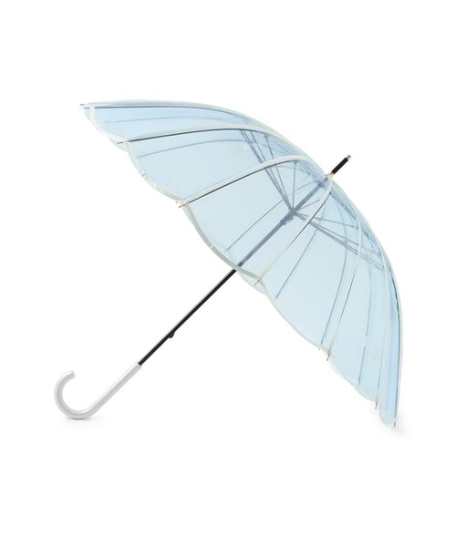 ROPE' PICNIC（ロペピクニック）の「【Wpc.】マーメイドアンブレラビニール傘（長傘・レディース・ホワイト系/サックス/ラベンダー・F）」の2枚目の写真