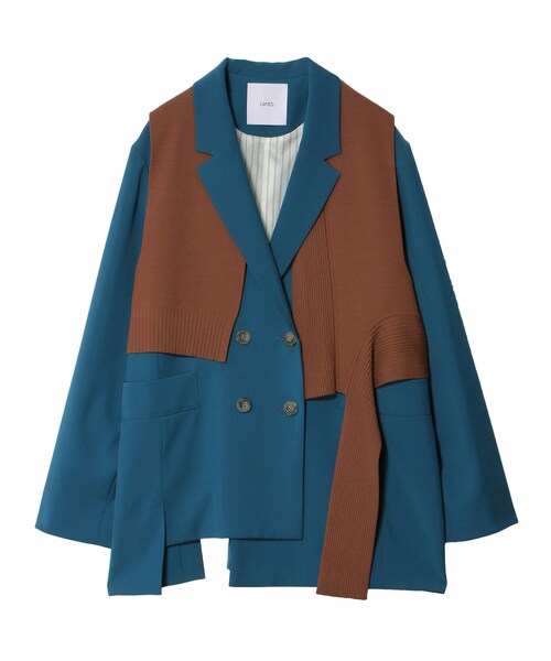 UN3D./アンスリード/KNIT DOCKING JK 【公式通販】