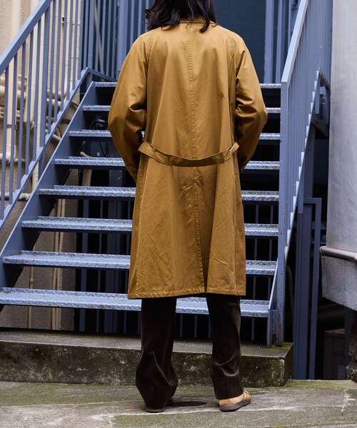 ADAM ET ROPE'（アダムエロペ）の「【AMC】Stefan（ステンカラーコート・メンズ・カーキ系・44/46/48）」の11枚目の写真