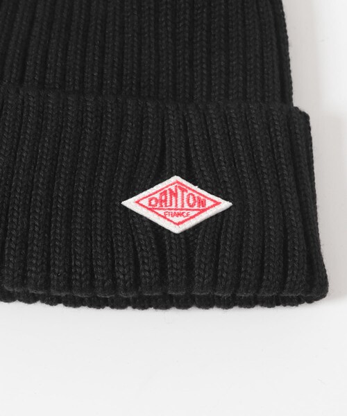 URBAN RESEARCH DOORS（アーバンリサーチドアーズ）の「DANTON　RIB KNIT CAP（ニットキャップ/ビーニー・メンズ・BLACK/CHARCOAL/DK.BLUE/YELLOW・Free）」の9枚目の写真