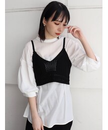 MURUA | クロシェキャミソールトップス(シャツ/ブラウス)