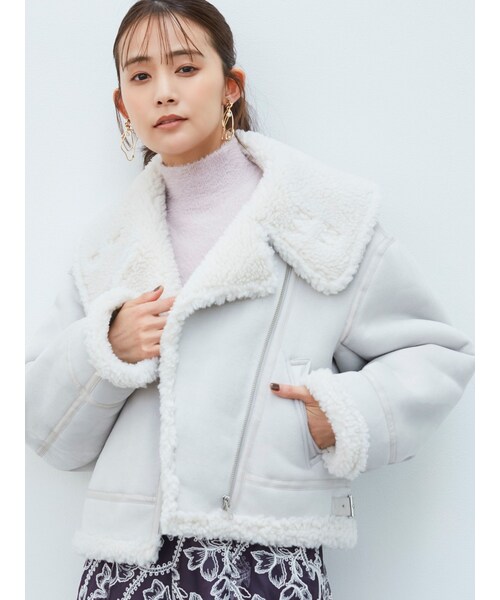 MERCURYDUO（マーキュリーデュオ）の「フェイクムートンビッグカラー