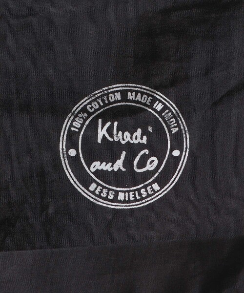 かぐれ（カグレ）の「Khadi&co　VELVET Embroidery Bag（ショルダーバッグ・レディース・NAT/BK・Free）」の10枚目の写真