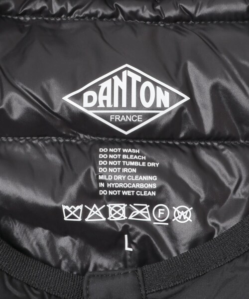 URBAN RESEARCH DOORS（アーバンリサーチドアーズ）の「DANTON　INNER DOWN CREW-NECK JACKET（その他アウター・メンズ・BLACK/IRON/BLUE GREEN/LIME GREEN/OLIVE・M/L/XL）」の16枚目の写真