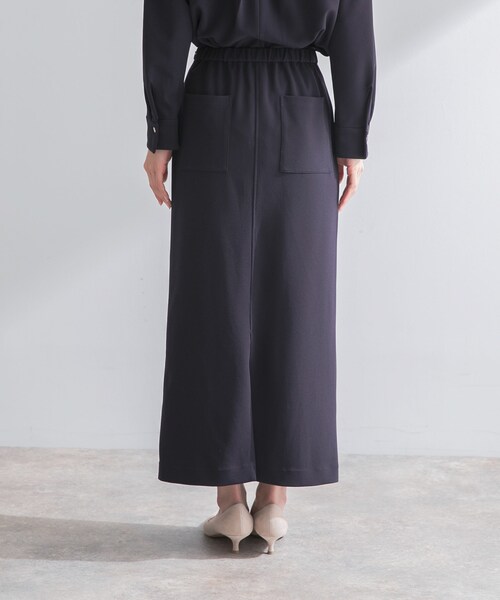 URBAN RESEARCH ROSSO（アーバンリサーチロッソ）の「ストレッチジョーゼットスカート（スカート・レディース・WHITE/GREIGE/NAVY・Free）」の18枚目の写真